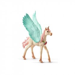 Schleich Ékszeres unikornis pegazus csikó Állatfigura, állatszett Schleich