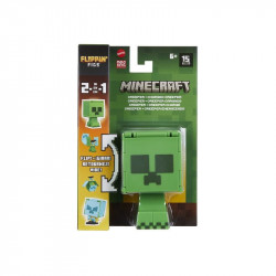 Minecraft flippin figs átalakítható figura - Creeper Gyűjthető Mattel