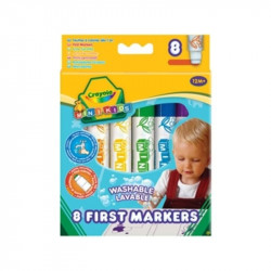 Crayola színes filctoll készlet kicsiknek 8324 Festés, színezés, rajzolás Crayola