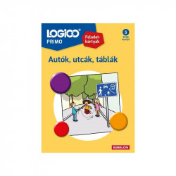 LOGICO Primo Autók, utcák, táblák Kártya Nincs
