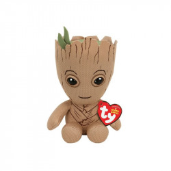 Beanie Babies plüss figura Marvel GROOT, 15 cm 20 cm alatt TY