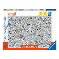 Puzzle 1000 db  - Emoji kihívás 1000-2999 darabos puzzle Ravensburger