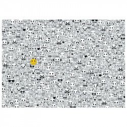 Puzzle 1000 db  - Emoji kihívás 1000-2999 darabos puzzle Ravensburger