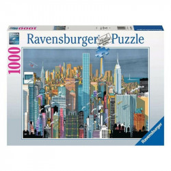 Puzzle 1000 db  - New Yorkban vagyok 1000-2999 darabos puzzle Ravensburger