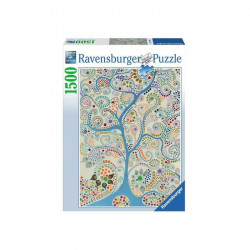 Puzzle 1000 db - Kék fa 1000-2999 darabos puzzle Ravensburger
