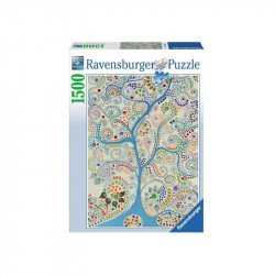 Puzzle 1000 db - Kék fa 1000-2999 darabos puzzle Ravensburger