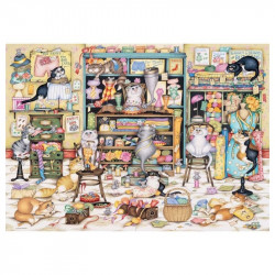 Puzzle 1000 db - Őrült macskák