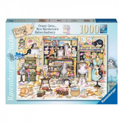 Puzzle 1000 db - Őrült macskák 1000-2999 darabos puzzle Ravensburger