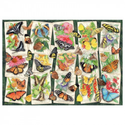 Puzzle 1000 db - Trópusi pillangó