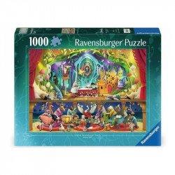 Puzzle 1000 db - Hófehérke és a hét törpe 1000-2999 darabos puzzle Ravensburger