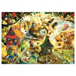Puzzle 1000 db - Kismalacok
