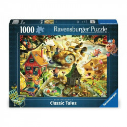 Puzzle 1000 db - Kismalacok 1000-2999 darabos puzzle Ravensburger