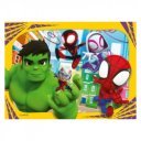 Puzzle 4in1 - Póki és barátai