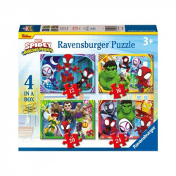 Puzzle 4in1 - Póki és barátai 100-499 darabos puzzle Ravensburger