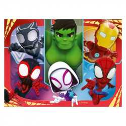 Puzzle 4in1 - Póki és barátai