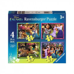Puzzle 4in1 - Encanto 100-499 darabos puzzle Ravensburger