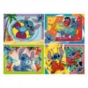 Puzzle 4in1 - Stitch