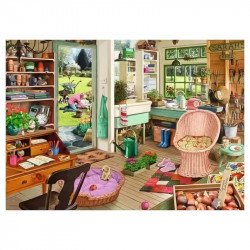 Puzzle 1000 db - Fészer 1000-2999 darabos puzzle Ravensburger