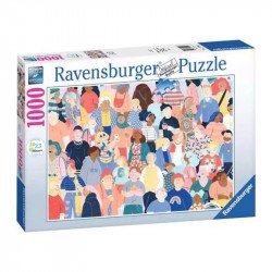 Puzzle 1000 db - Emberek 1000-2999 darabos puzzle Ravensburger