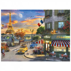 Puzzle 1500 db - Romantikus Párizs 1000-2999 darabos puzzle Ravensburger