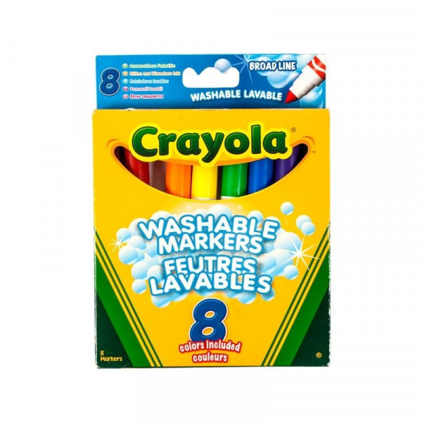 Crayola: 8 darabos vastag filc