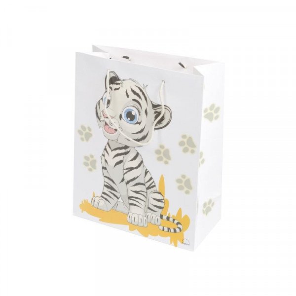 Papírtasak gyerekmintás prémium M 18x23cm