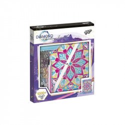 Gyémántfestés lótusz mandala Festés, színezés, rajzolás Totum