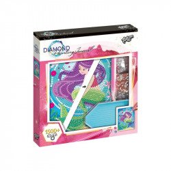 Gyémántfestés hableány Festés, színezés, rajzolás Totum