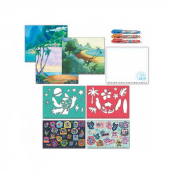 Stitch tervezőfüzet Kreatív készlet Totum