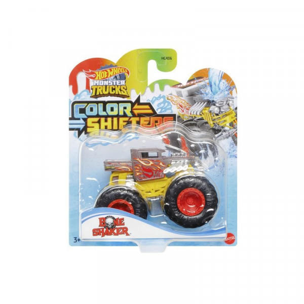Hot wheels Monster trucks színváltós autó