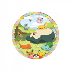 Puzzle 500 db - Pokémonok és virágok 500-999 darabos puzzle Ravensburger