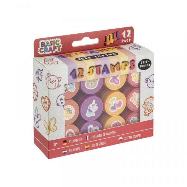 Nyomda tintapárnával, 12 db/doboz