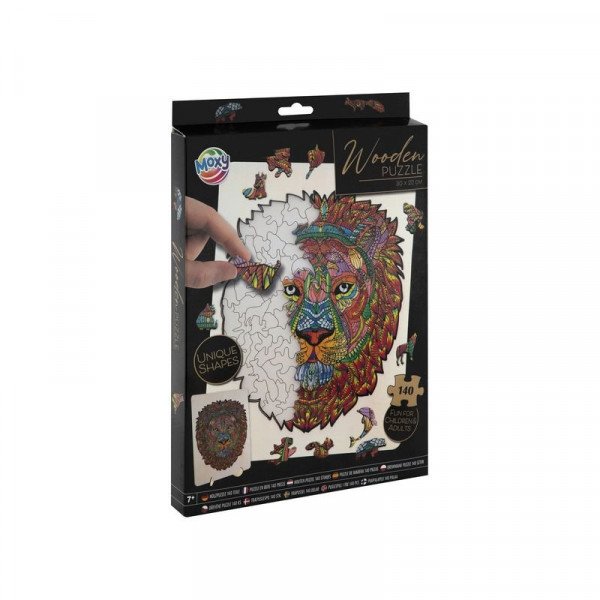 Fa puzzle 140 db - oroszlán
