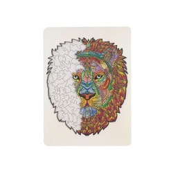 Fa puzzle 140 db - oroszlán