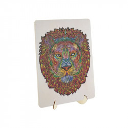 Fa puzzle 140 db - oroszlán