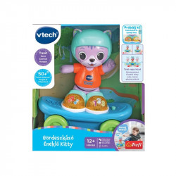 VTECH -  Görkorcsolyázó, éneklő Kitti Bébijáték, kellék V-Tech