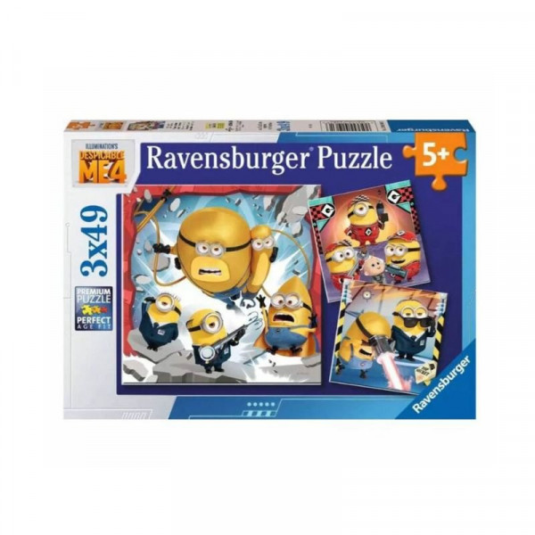 Puzzle 3x49 - Minyonok 4