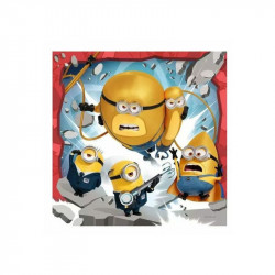 Puzzle 3x49 - Minyonok 4