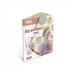 Tolki interaktív könyv -Emberi test Könyv Tolki
