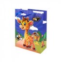 Állatfigurás ajándékzacskó - 18 x 23 cm