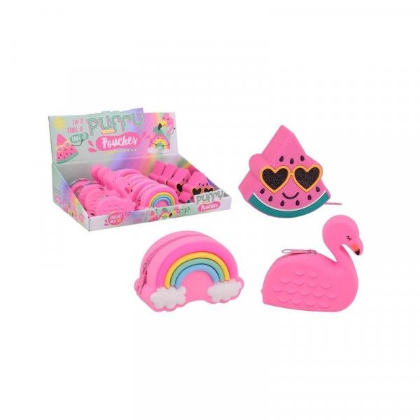 Szilikon pénztárca lányoknak, 3 féle