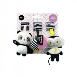 GaGaGu logó plüss panda, labda, majom Bébijáték, kellék GaGaGu