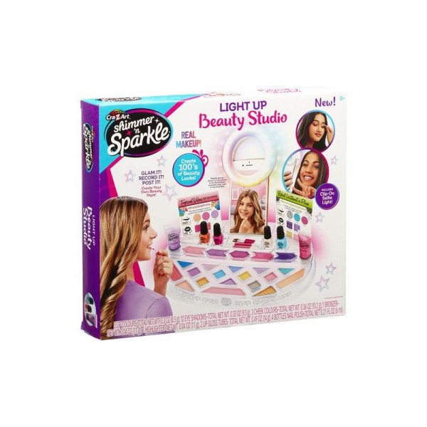 Shimmern Sparkle Szépségszalon körlámpával