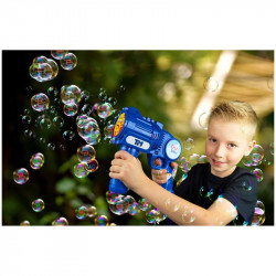 Frublu bubilövő tartállyal folyadékkal