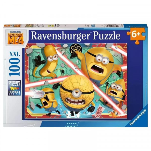 Puzzle 100 db - Minyonok 4