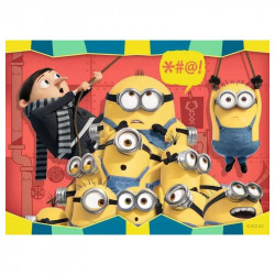 Puzzle 4in1 - Minyonok 2