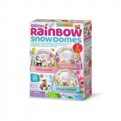 Csillogós hógömb készítő