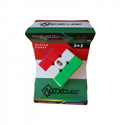 Nexcube 3x3 kocka, magyar zászló Logikai-oktató társasjáték
