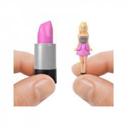 Barbie Miniland meglepetés a rúzsban baba