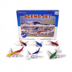 Sceno Jet szállító repülőgép - 20 cm, többféle Autó, jármű